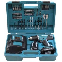 Bộ sản phẩm khoan vặn vít Makita DDF453SYX1